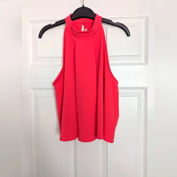 🎈Guess Pink Sleeveless Relaxed Tank Top - Picture 1 of 8